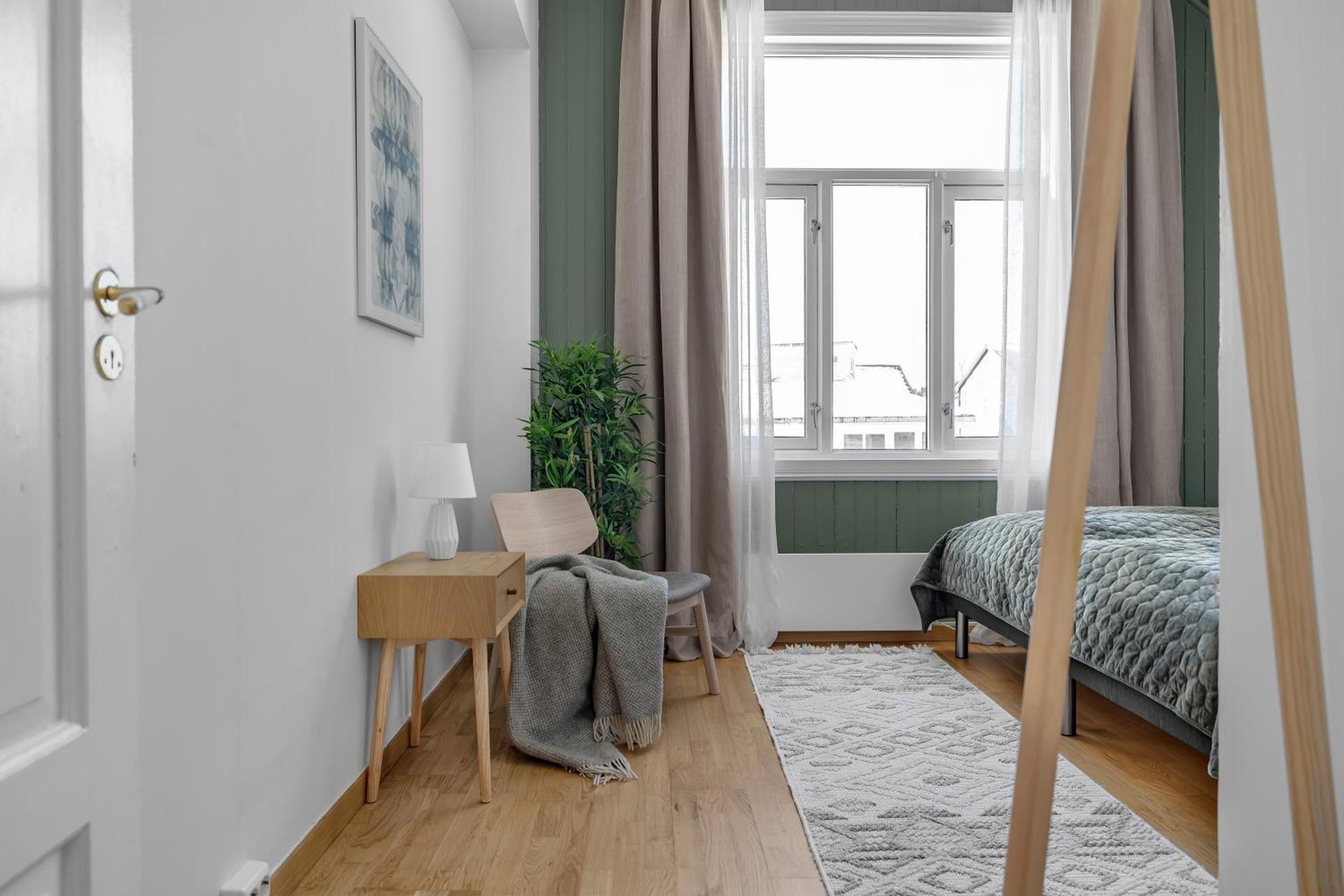 Lovely City Center Apartment With Amazing Views And Free Parking! ทรอมโซ ภายนอก รูปภาพ